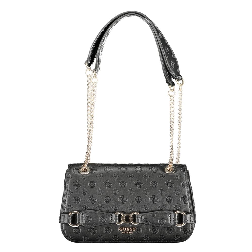 Sac à main Guess Jeans en polyéthylène noir