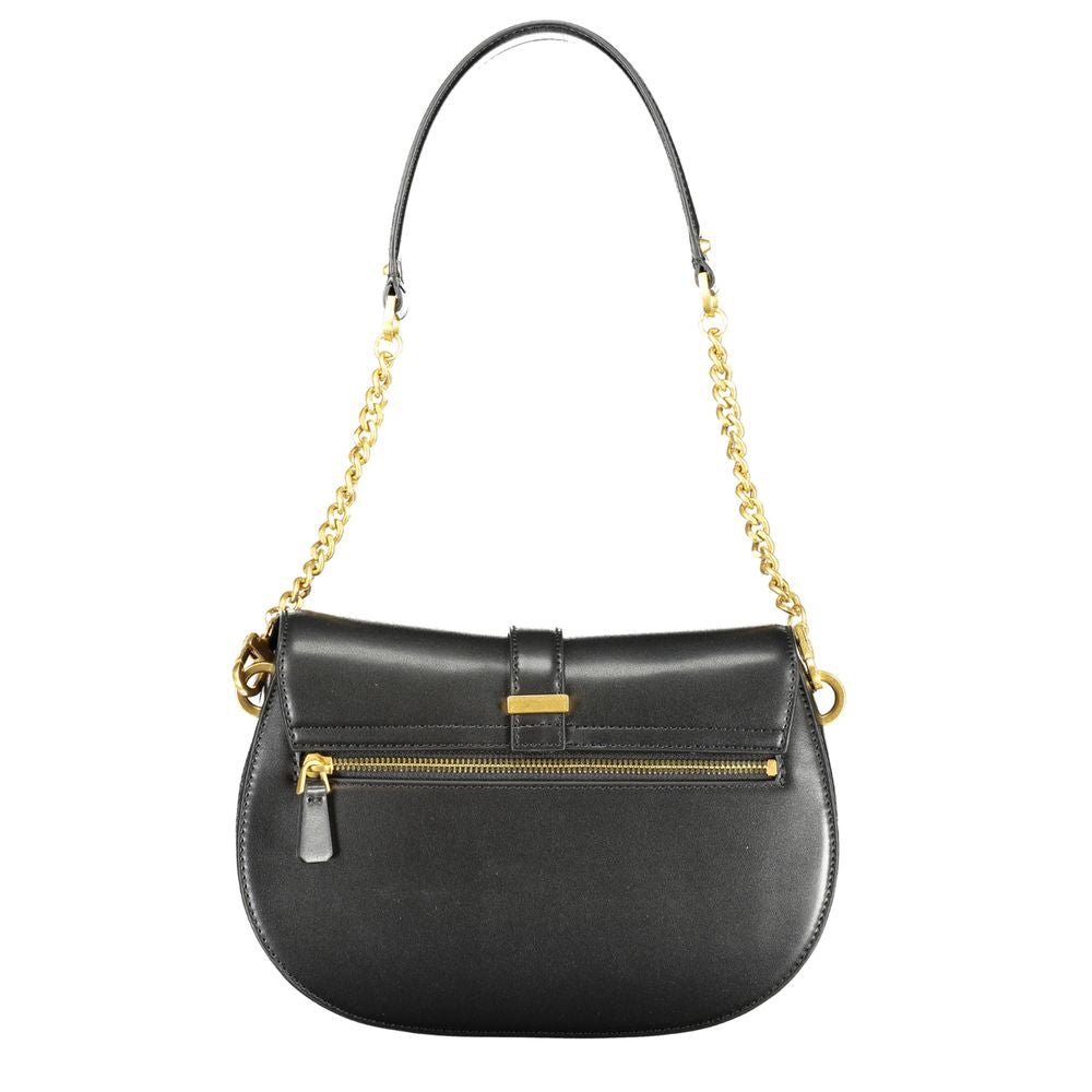 Bolso de mano de polietileno negro Guess Jeans