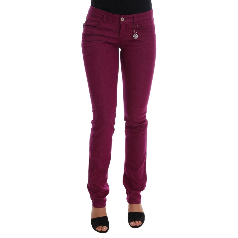 Costume National Violet Jeans &amp; Pantalon