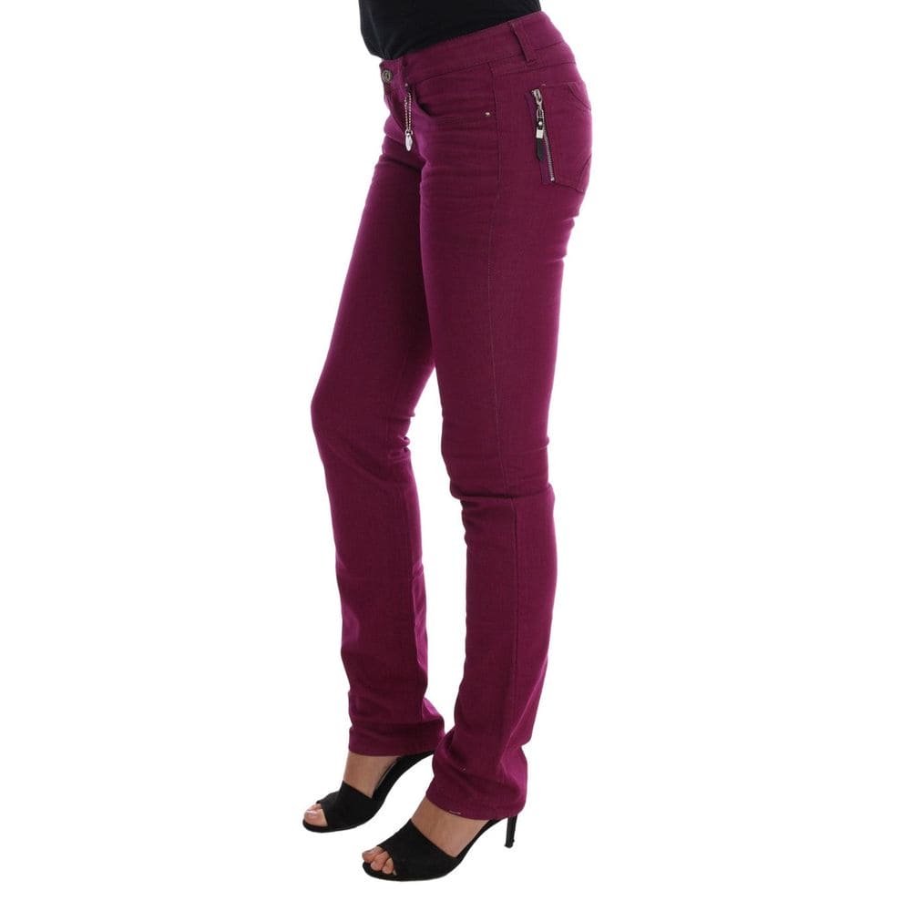 Costume National Violet Jeans &amp; Pantalon