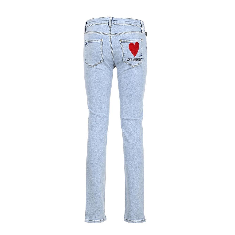 Jean et pantalon bleu Love Moschino