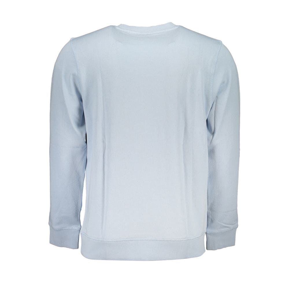 Pull en coton bleu clair Hugo Boss