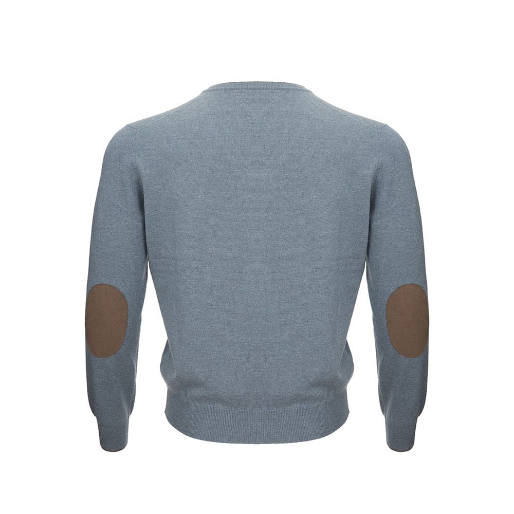 Gran Sasso Elegant Cashmere Sweater in Chic Gray