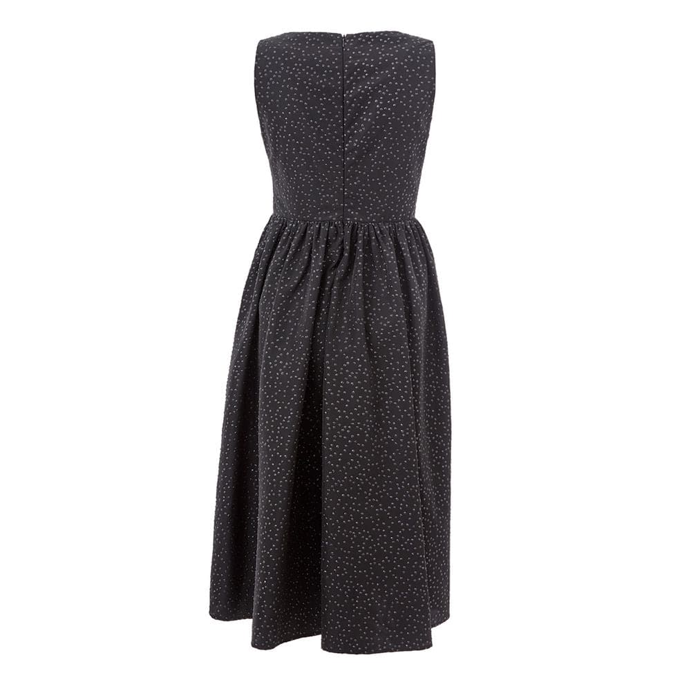 Robe élégante en polyéthylène noir de Lardini