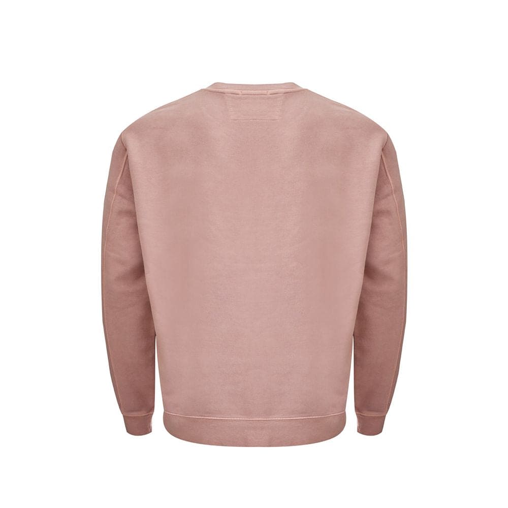 Suéter elegante de algodón rosa para hombre de CP Company