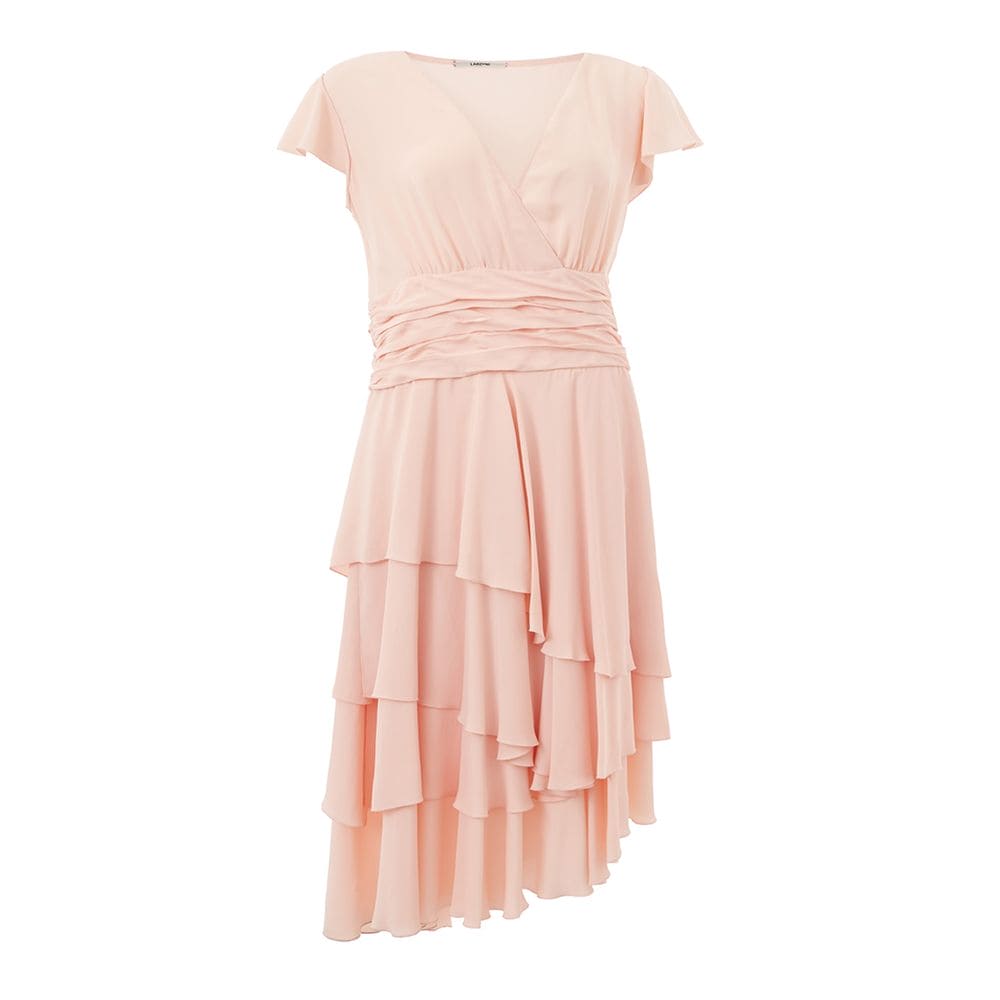 Robe élégante en acétate rose de Lardini