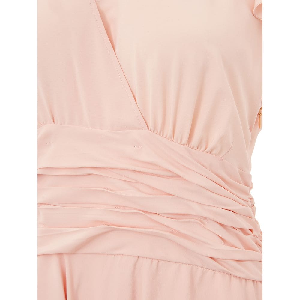 Robe élégante en acétate rose de Lardini