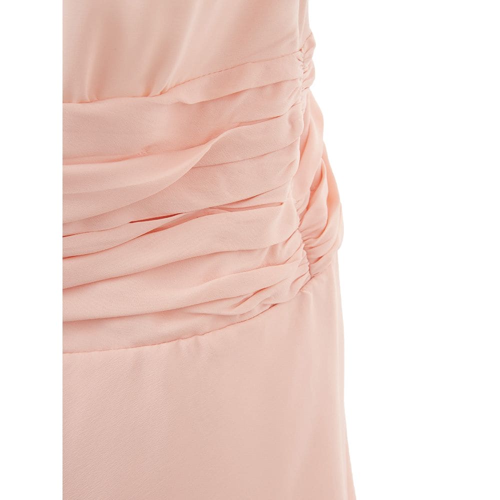 Robe élégante en acétate rose de Lardini