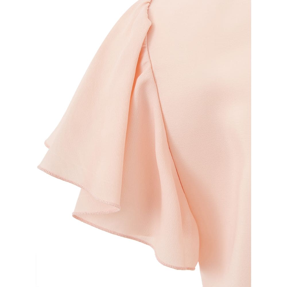 Robe élégante en acétate rose de Lardini