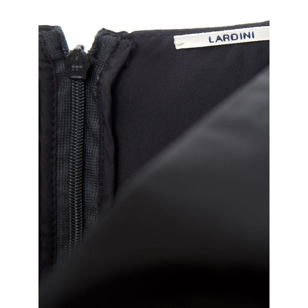 Robe élégante en polyester noir Lardini