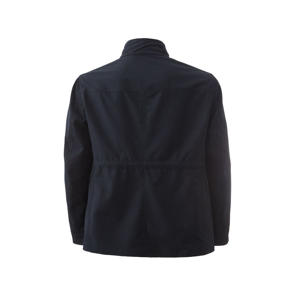 Veste élégante en laine bleue pour homme Lardini