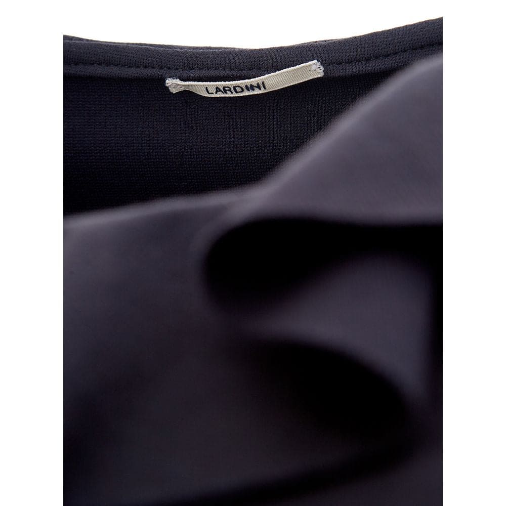 Robe élégante en viscose noire Lardini