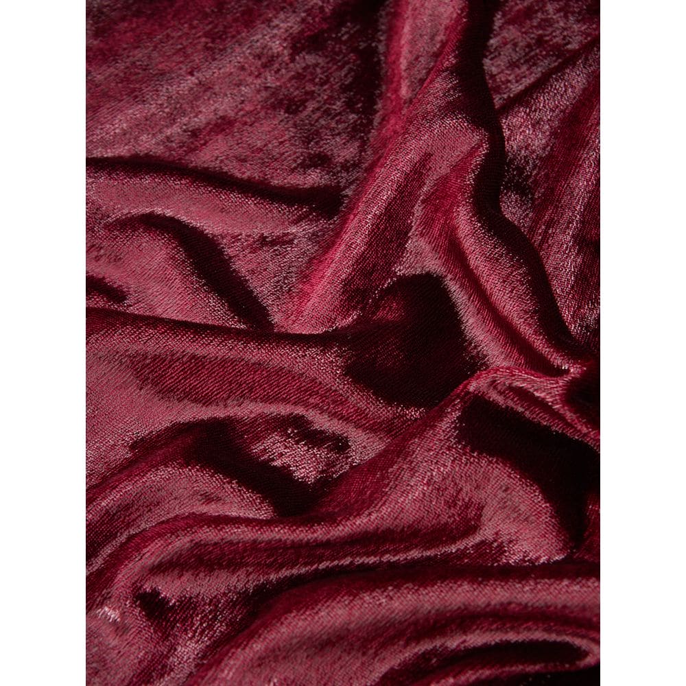 Robe élégante en polyester bordeaux par Lardini