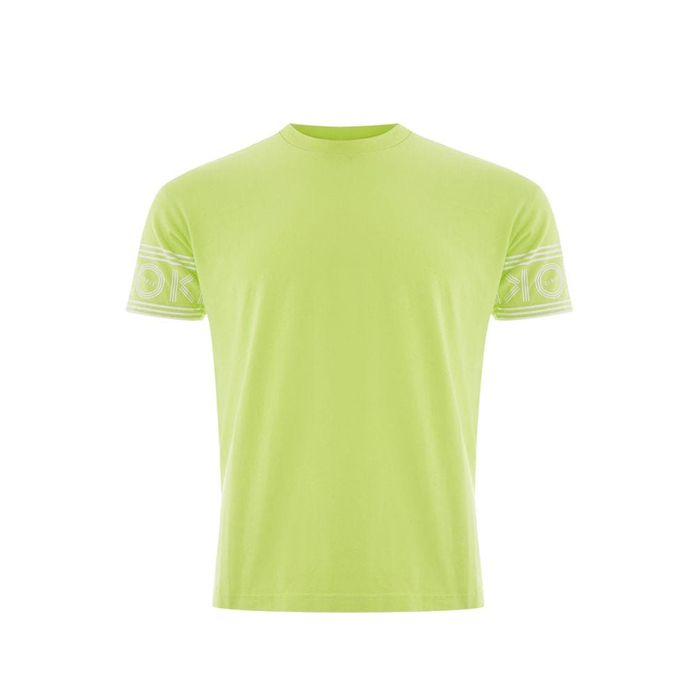 Camiseta Kenzo de algodón en amarillo soleado para hombres con estilo