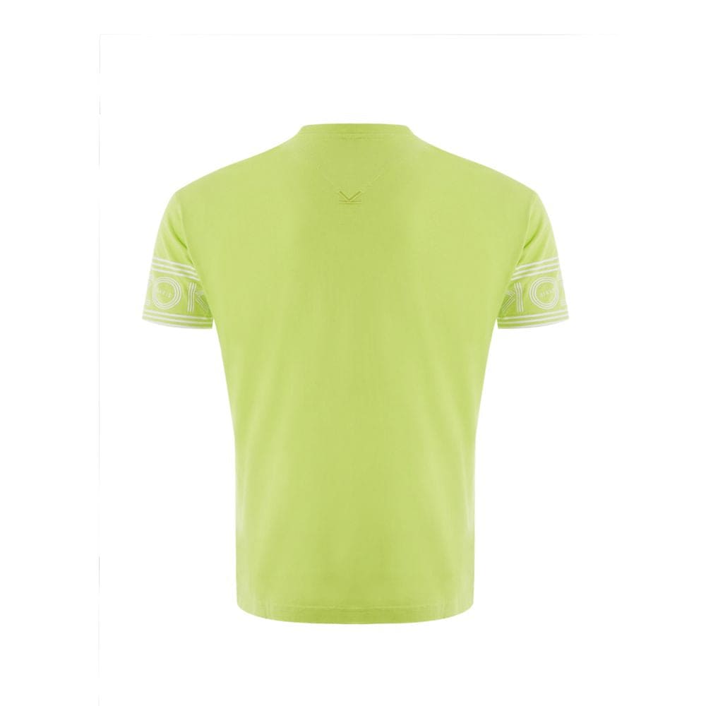 T-shirt en coton jaune ensoleillé Kenzo pour homme élégant