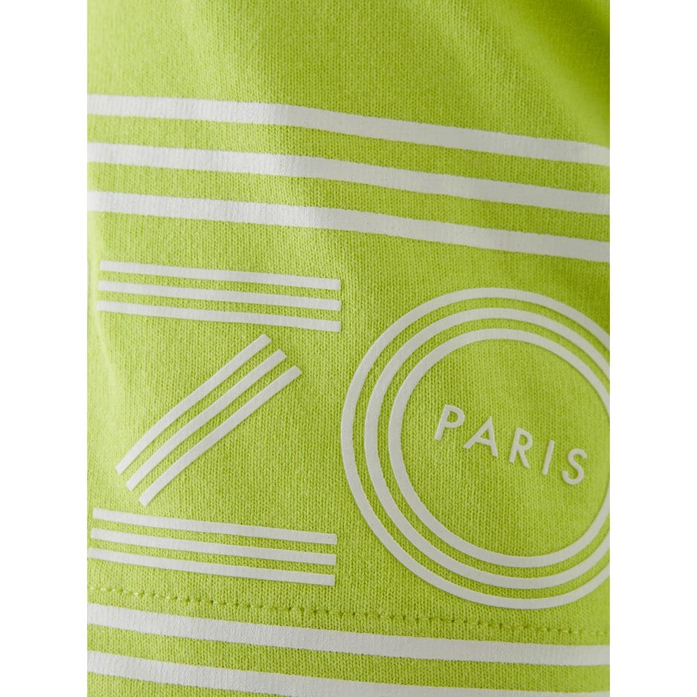 T-shirt en coton jaune ensoleillé Kenzo pour homme élégant