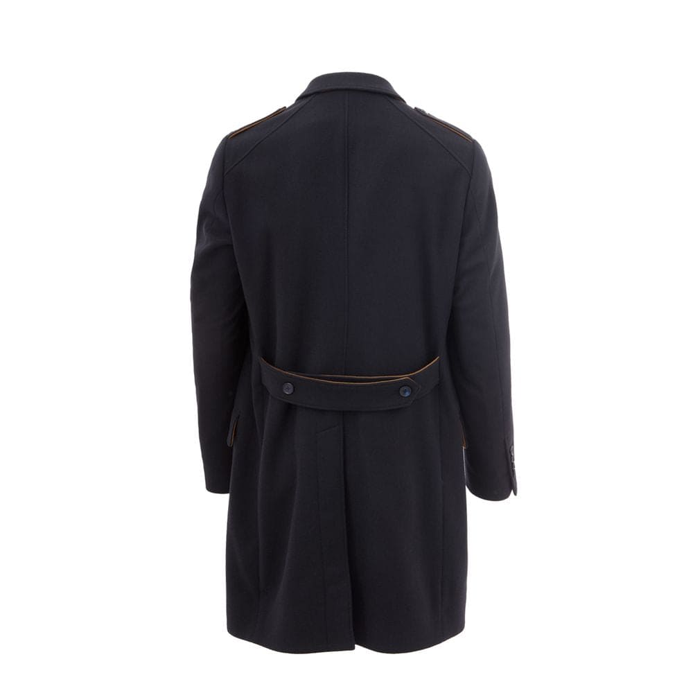 Veste élégante en laine bleue Dolce &amp; Gabbana pour homme