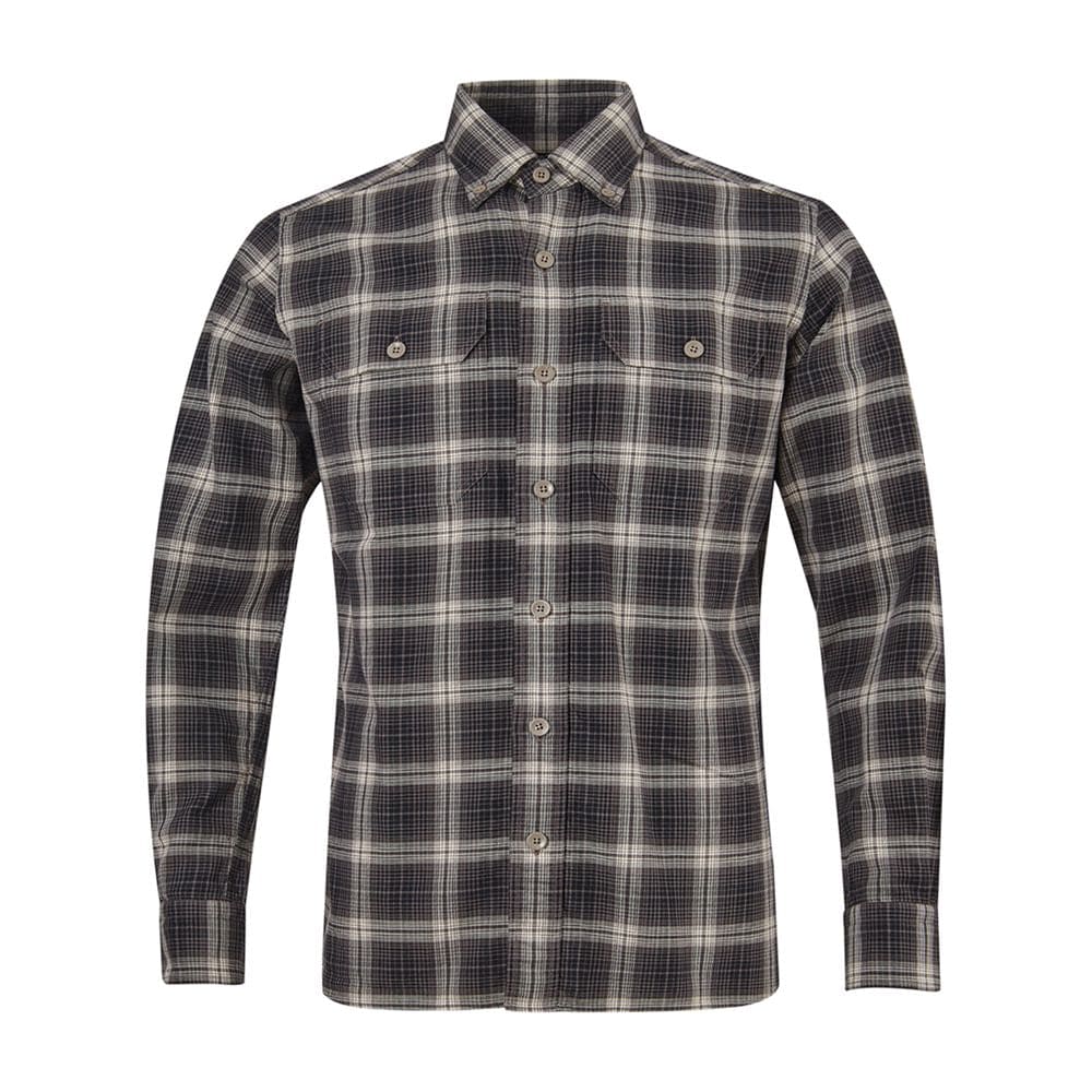 Camisa elegante de algodón gris de Tom Ford para hombre