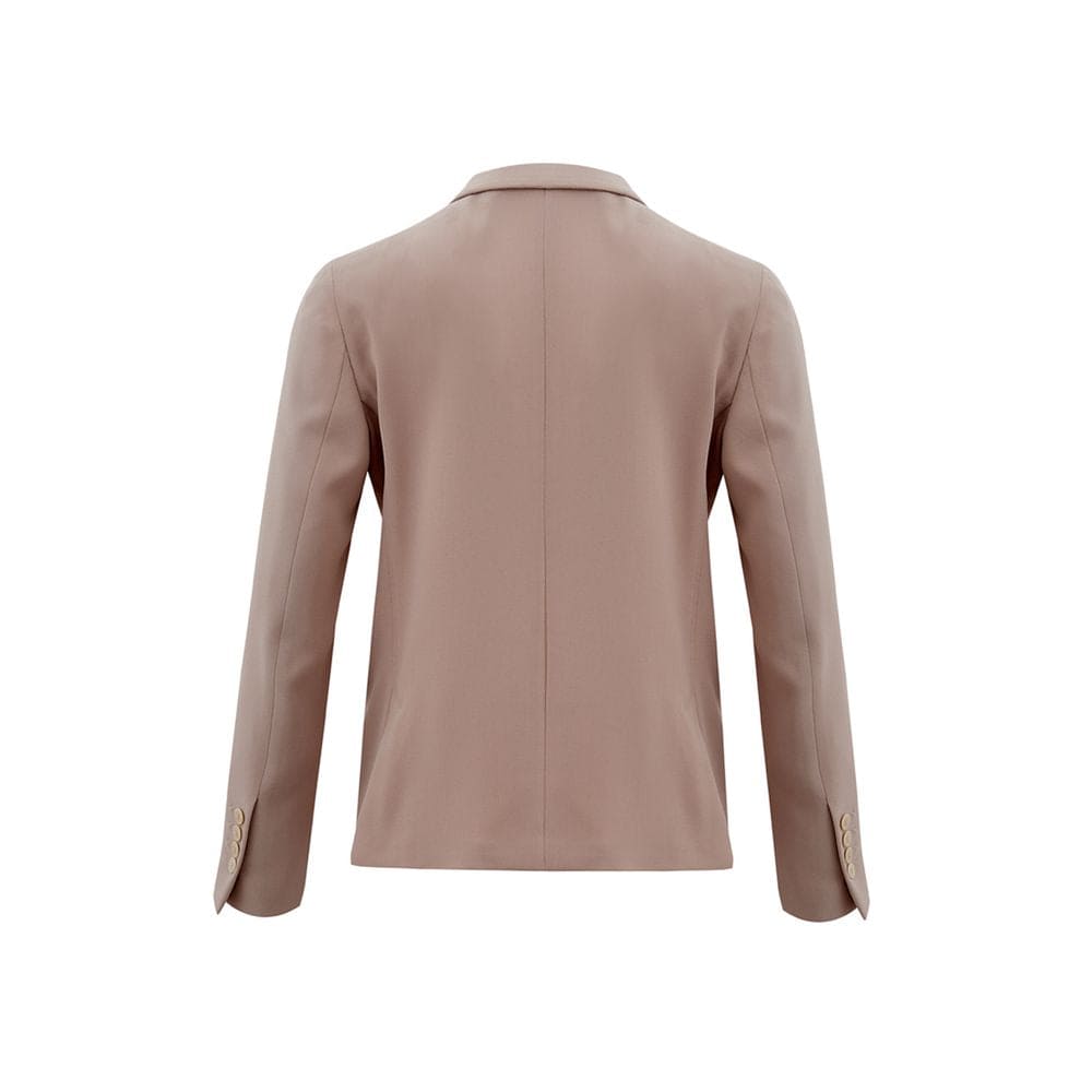 Chaqueta elegante de poliéster italiano gris Lardini para mujer