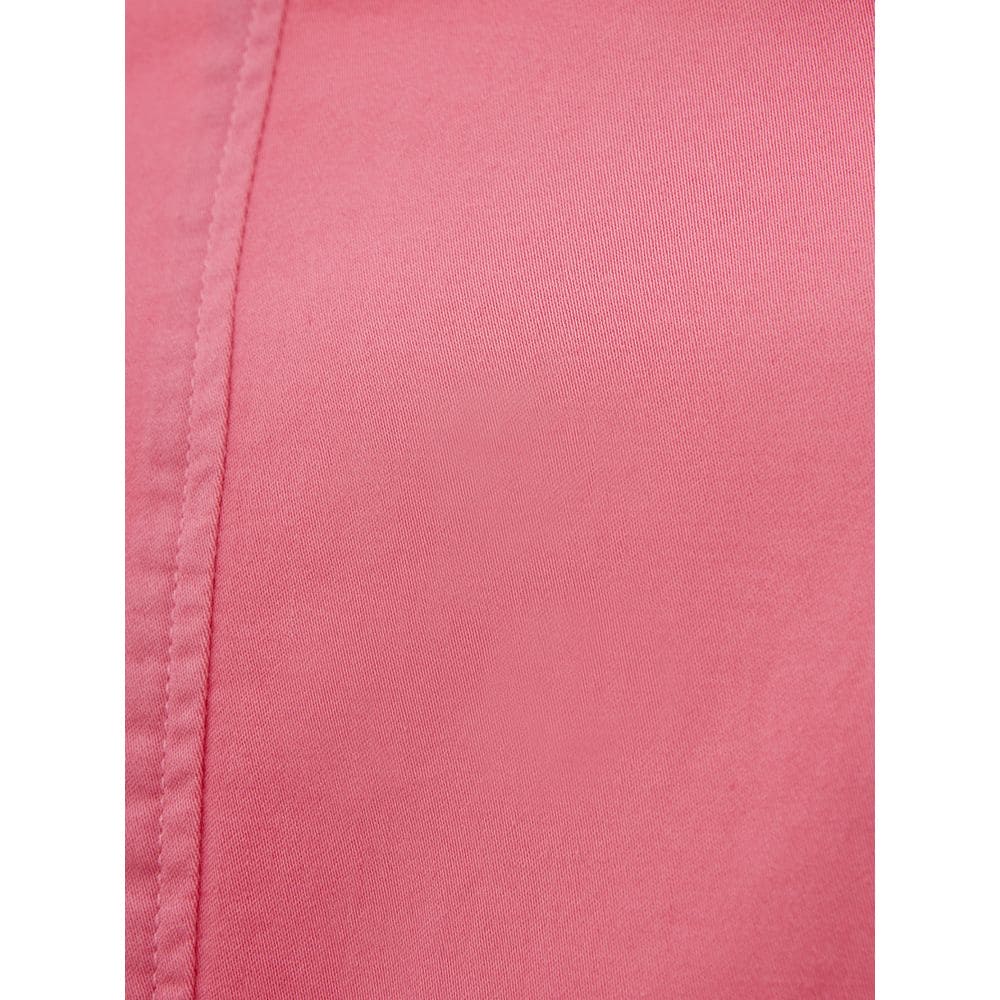 Chaqueta elegante de algodón rosa Lardini para ella