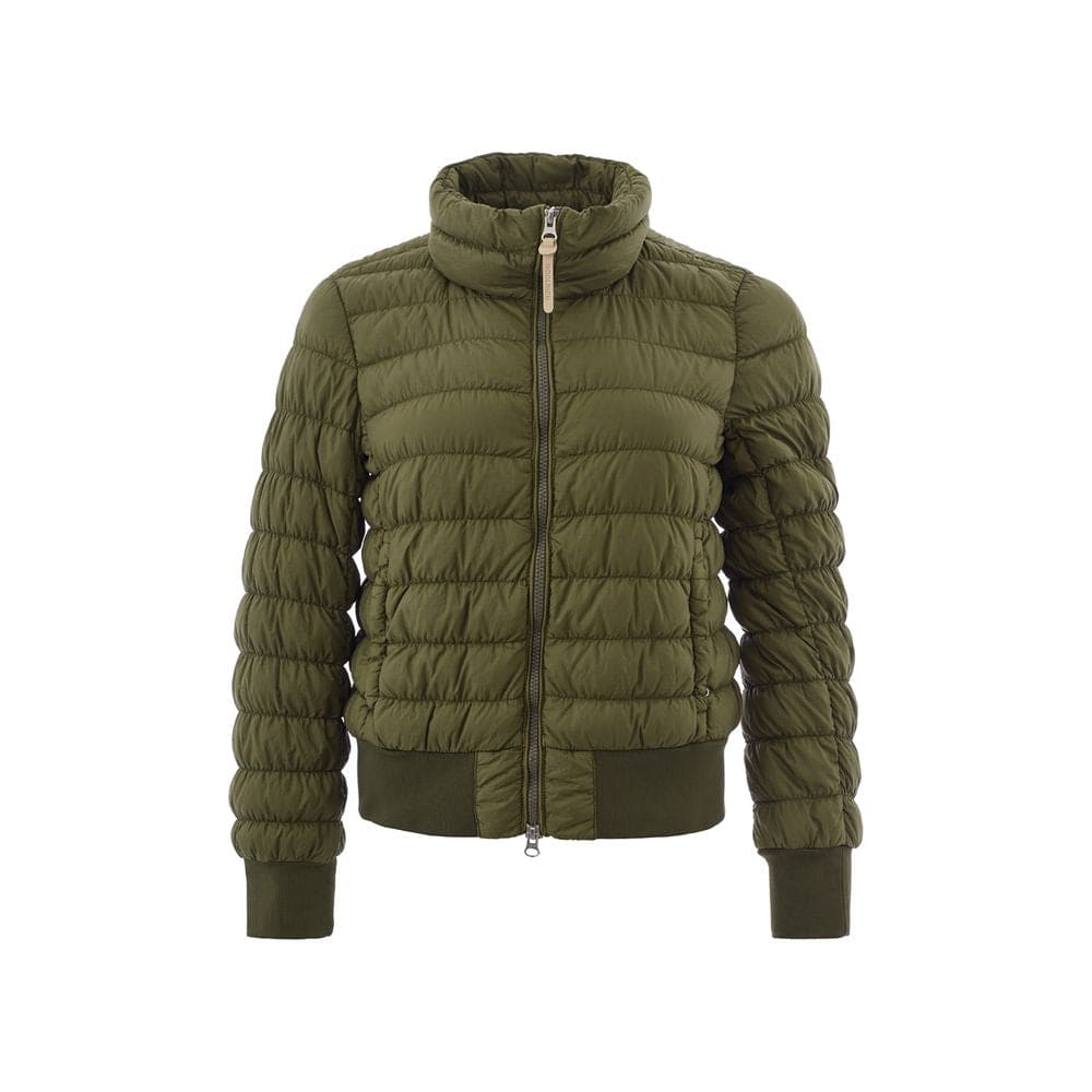 Chaqueta elegante de poliamida verde de Woolrich