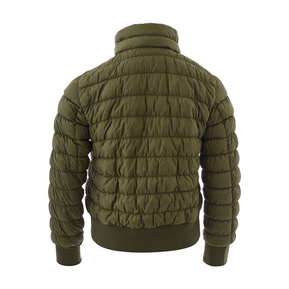 Chaqueta elegante de poliamida verde de Woolrich