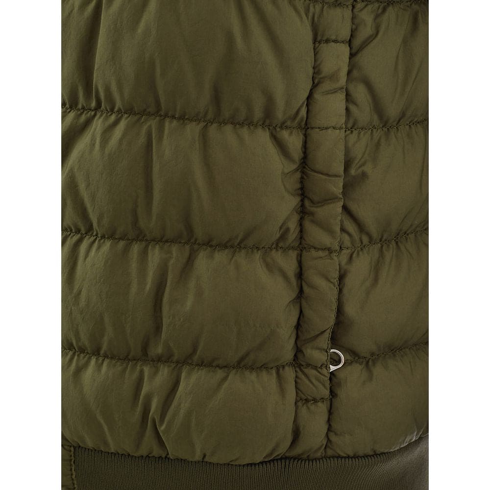 Chaqueta elegante de poliamida verde de Woolrich