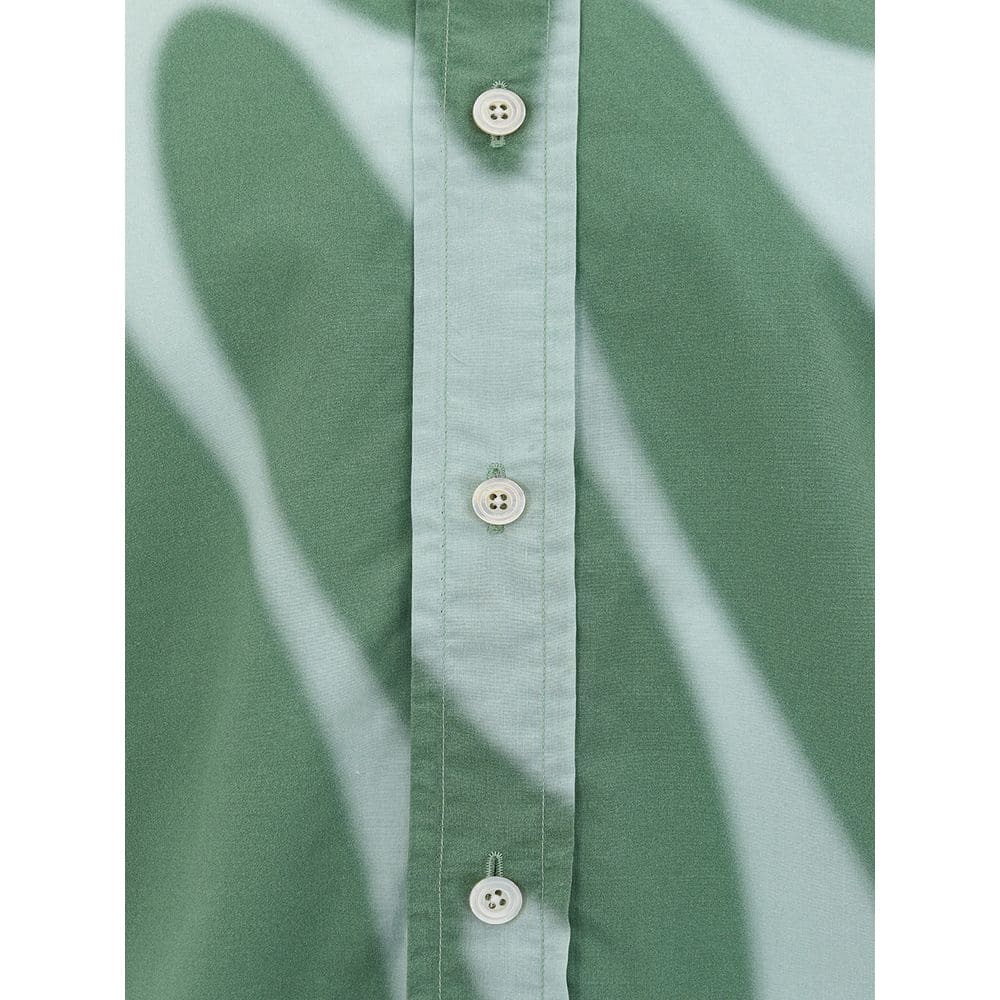 Chemise élégante en coton vert Tom Ford pour homme