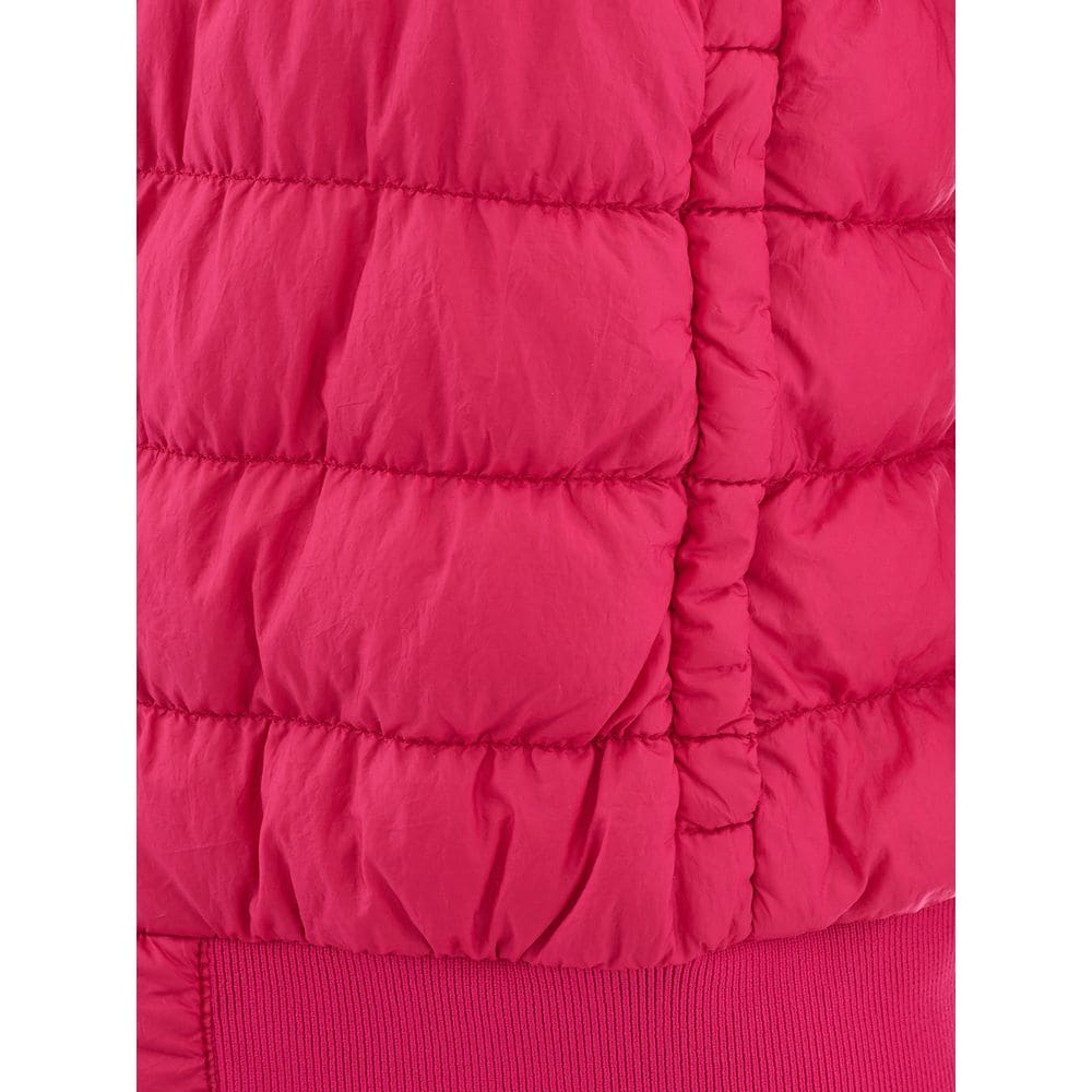 Chaqueta de poliamida Woolrich Elegance Fuchsia