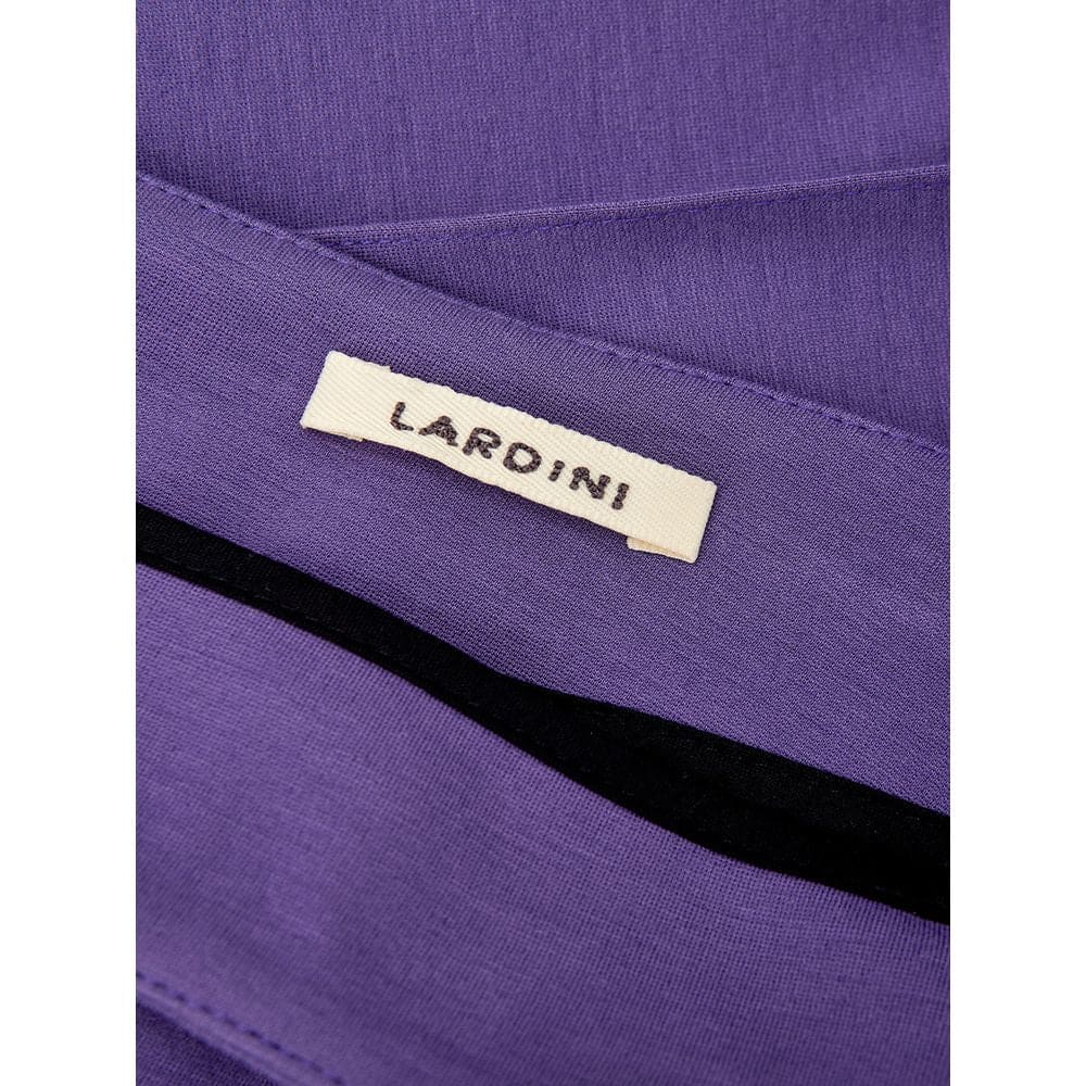 Pantalón Lardini Elegant Viscosa Morado