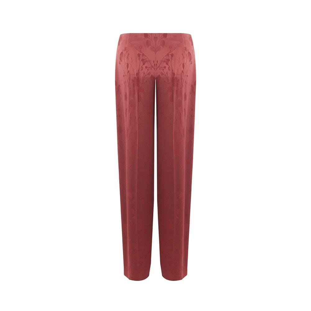 Lardini Elegant Red Tailored Pants