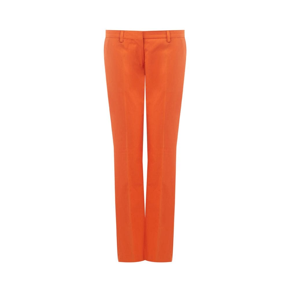 Pantalón Lardini Elegant Algodón Naranja