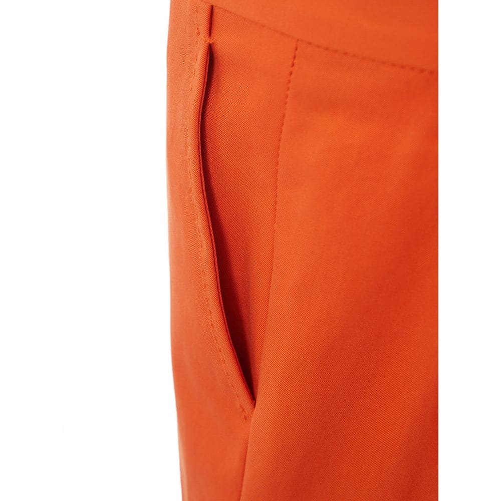 Pantalón Lardini Elegant Algodón Naranja