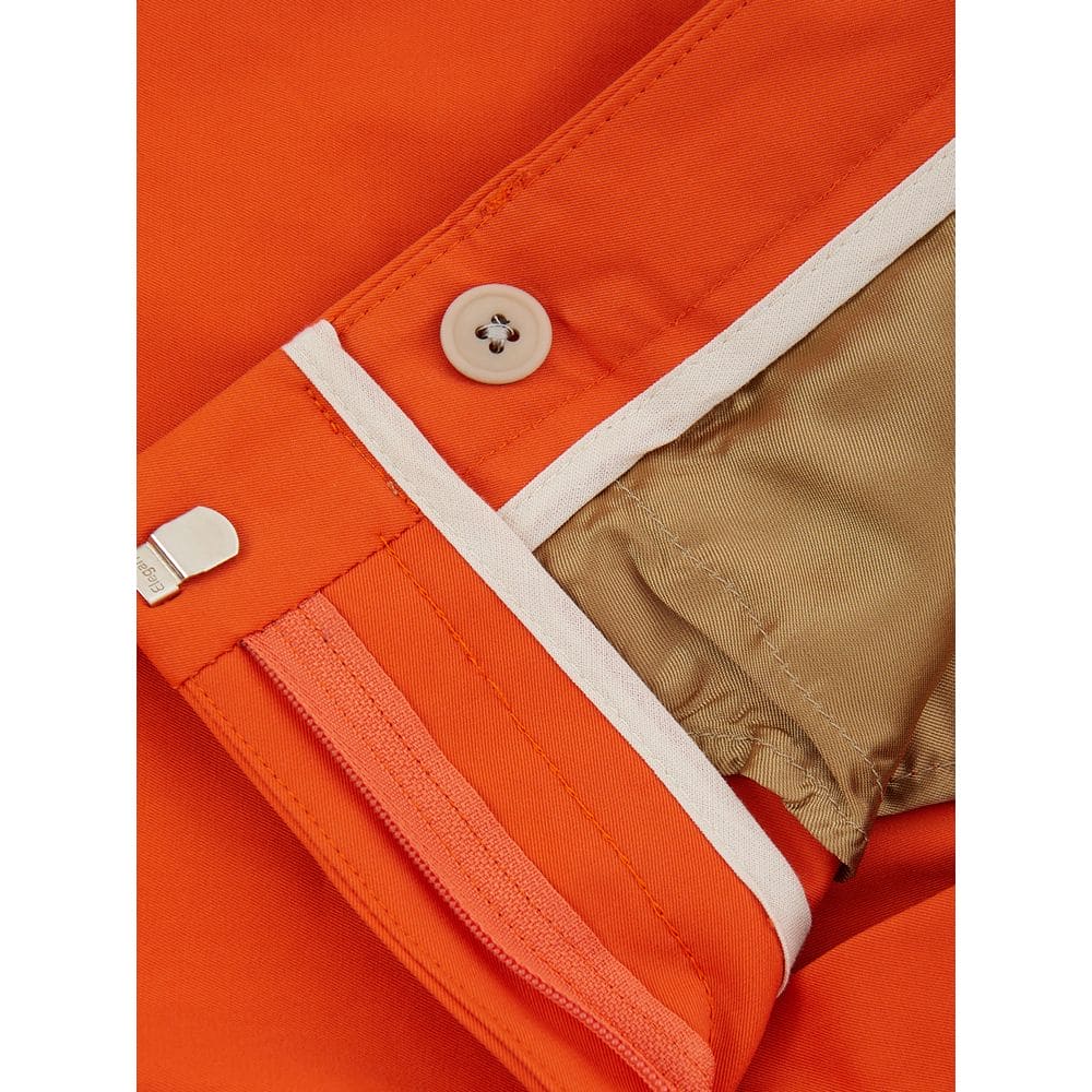 Pantalón Lardini Elegant Algodón Naranja