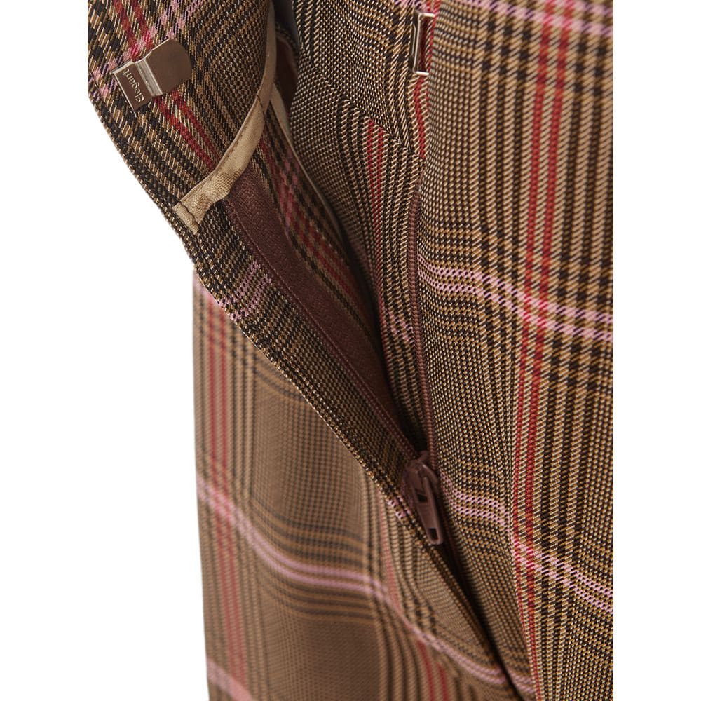 Pantalon élégant en viscose marron Lardini pour femme