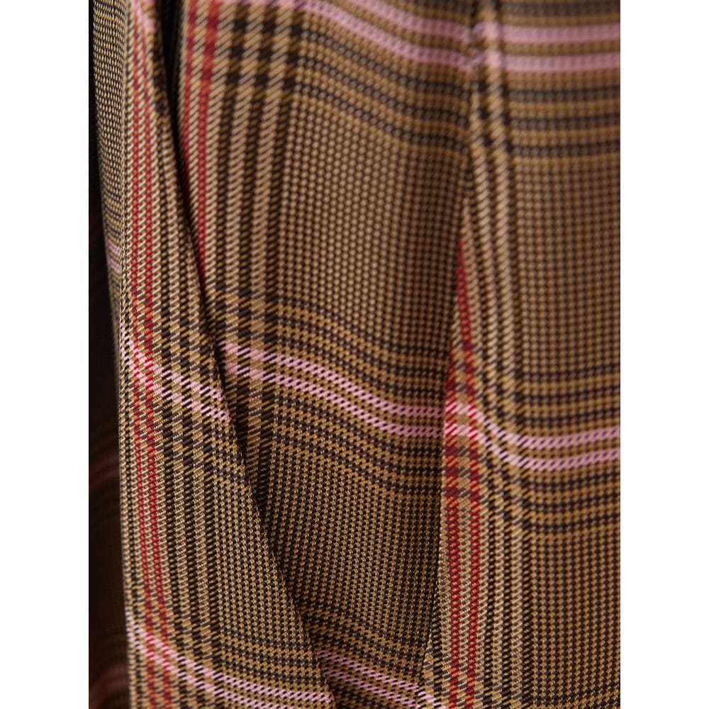 Pantalon élégant en viscose marron Lardini pour femme