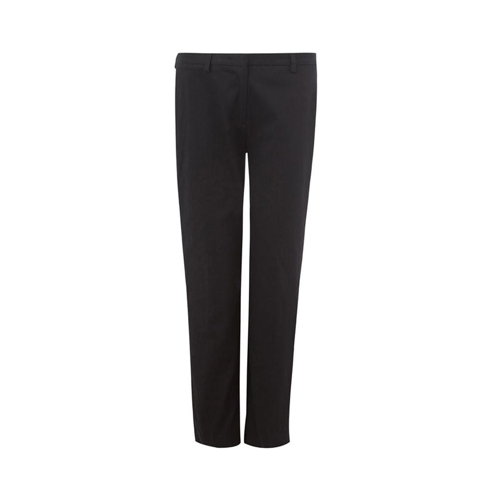 Pantalones negros de algodón Lardini Italian Elegance