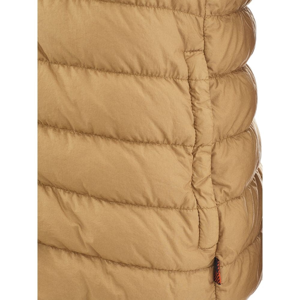 Manteau d'hiver chic en polyamide beige Woolrich