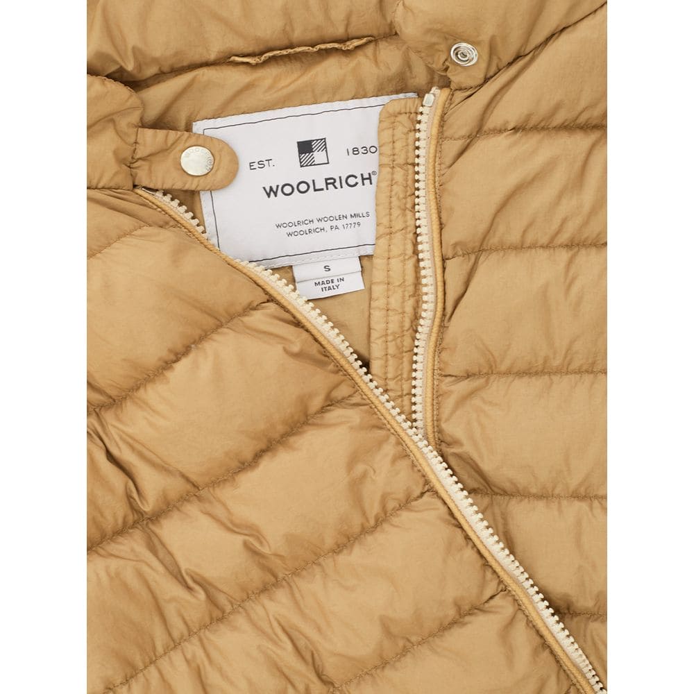 Abrigo de invierno chic de poliamida beige de Woolrich