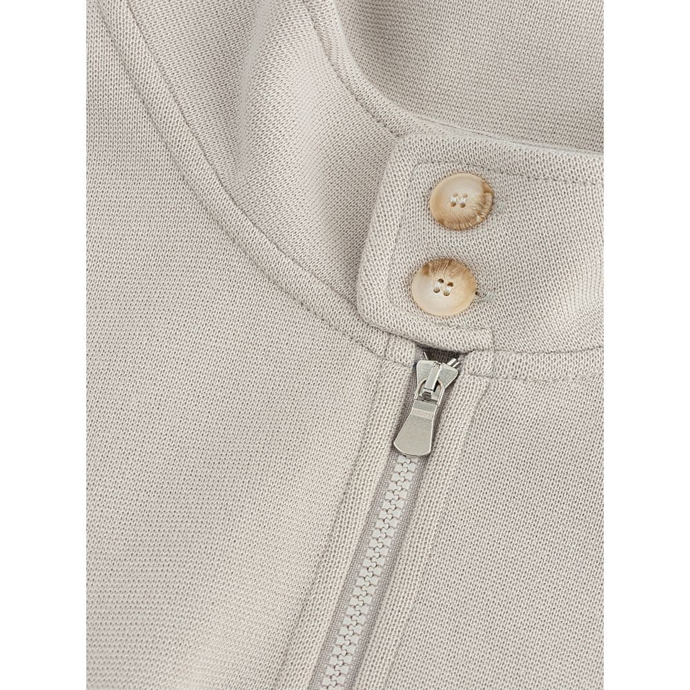 Cardigan en coton beige Gran Sasso pour homme