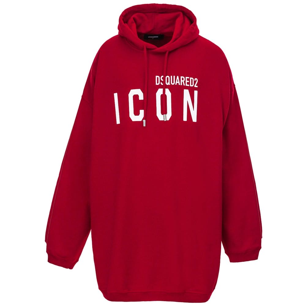 Pull en coton rouge Dsquared²