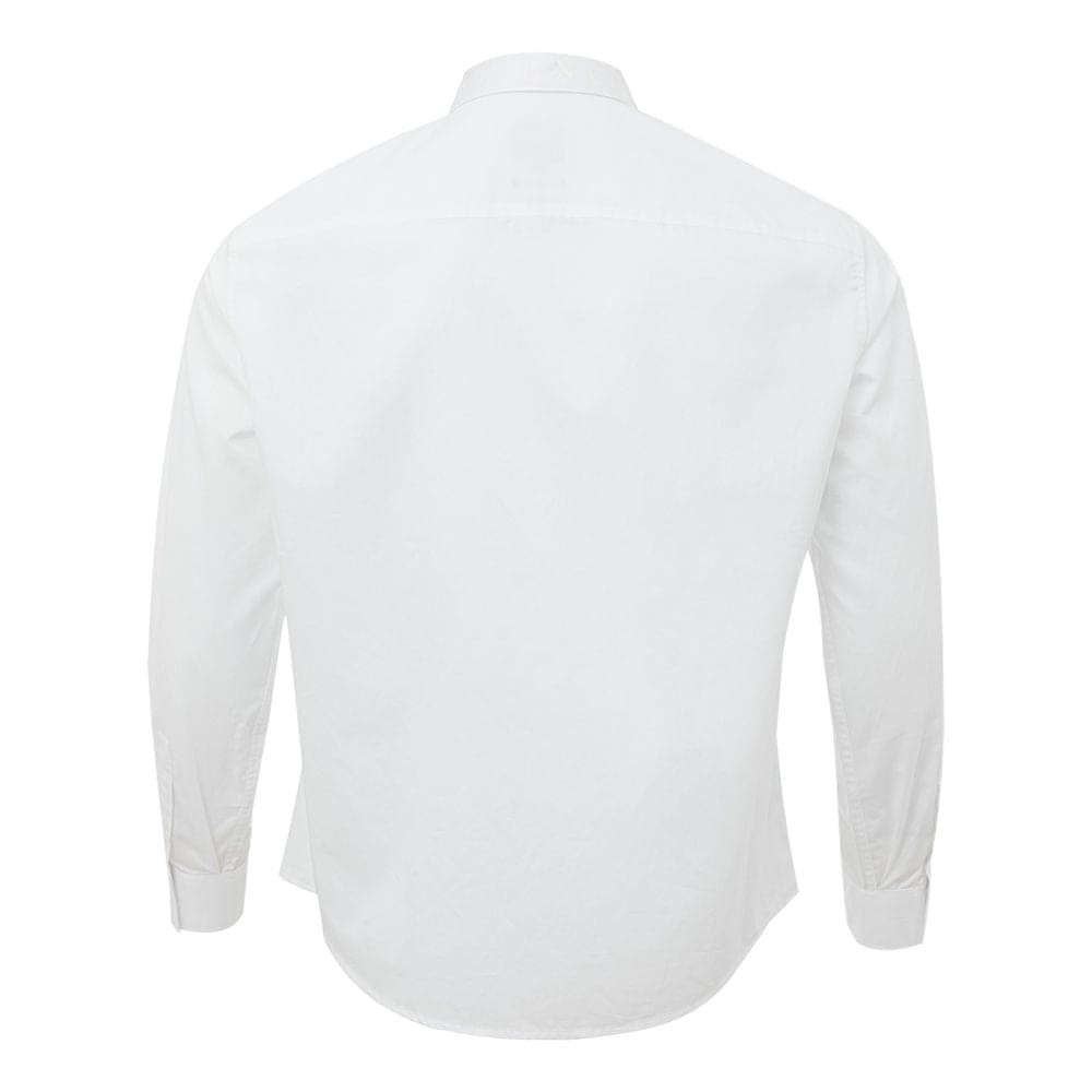 Chemise élégante en coton blanc Armani Exchange pour homme