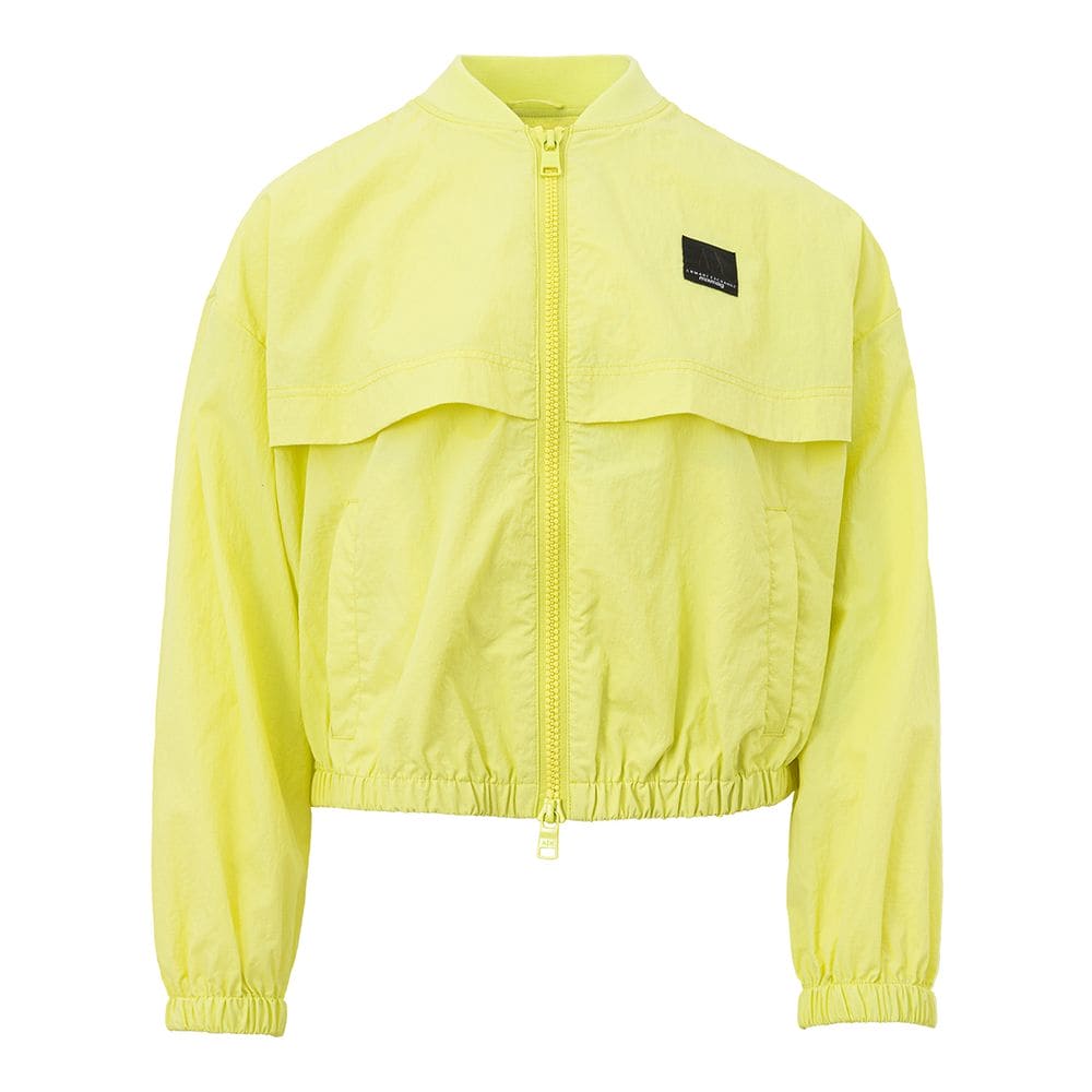 Veste en polyamide jaune chic Armani Exchange pour femme