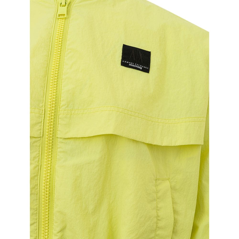 Veste en polyamide jaune chic Armani Exchange pour femme