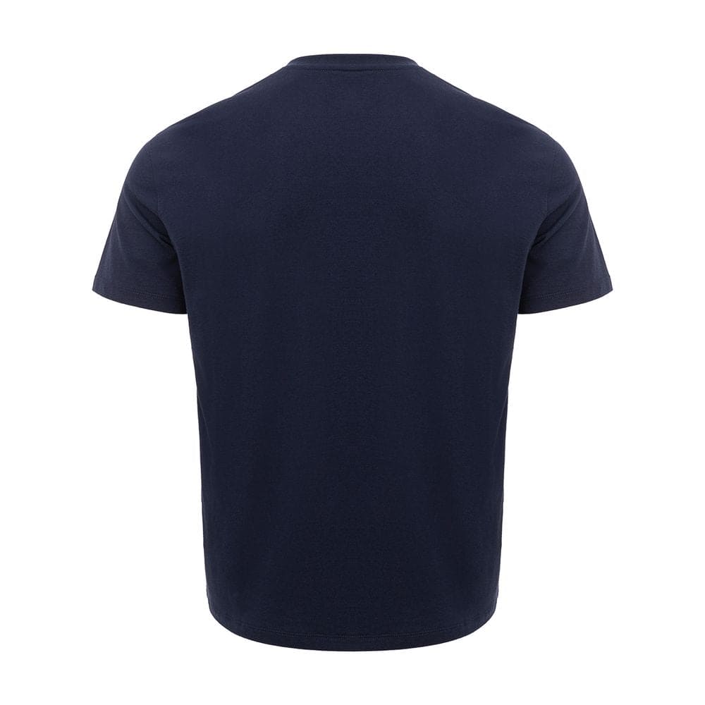 Armani Exchange Sleek Blue Cotton Tee for Men