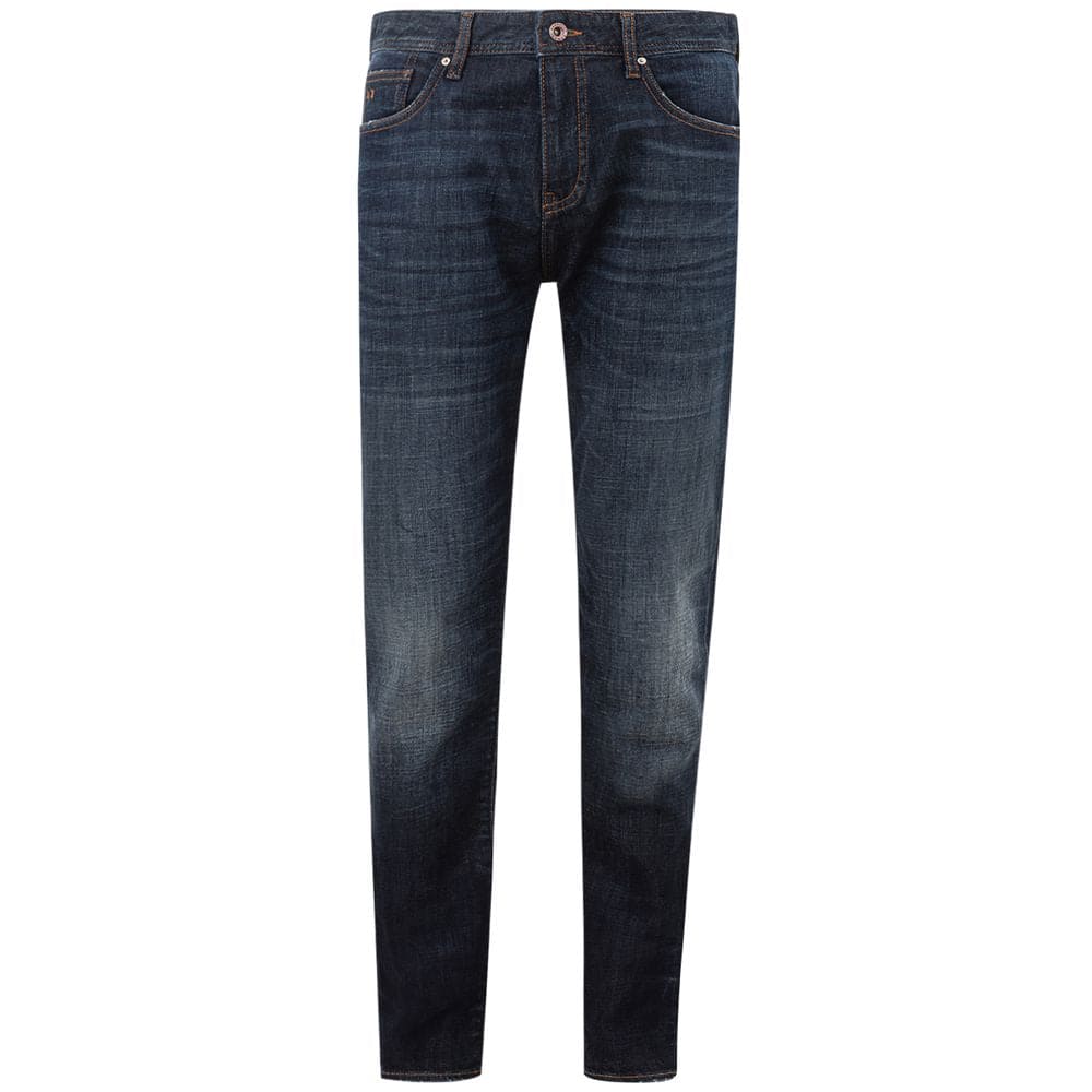 Pantalon en coton bleu chic Armani Exchange pour homme moderne