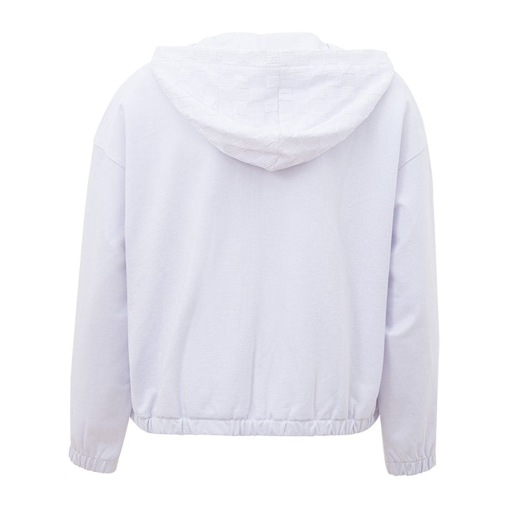 Pull en viscose blanc chic Armani Exchange pour femme