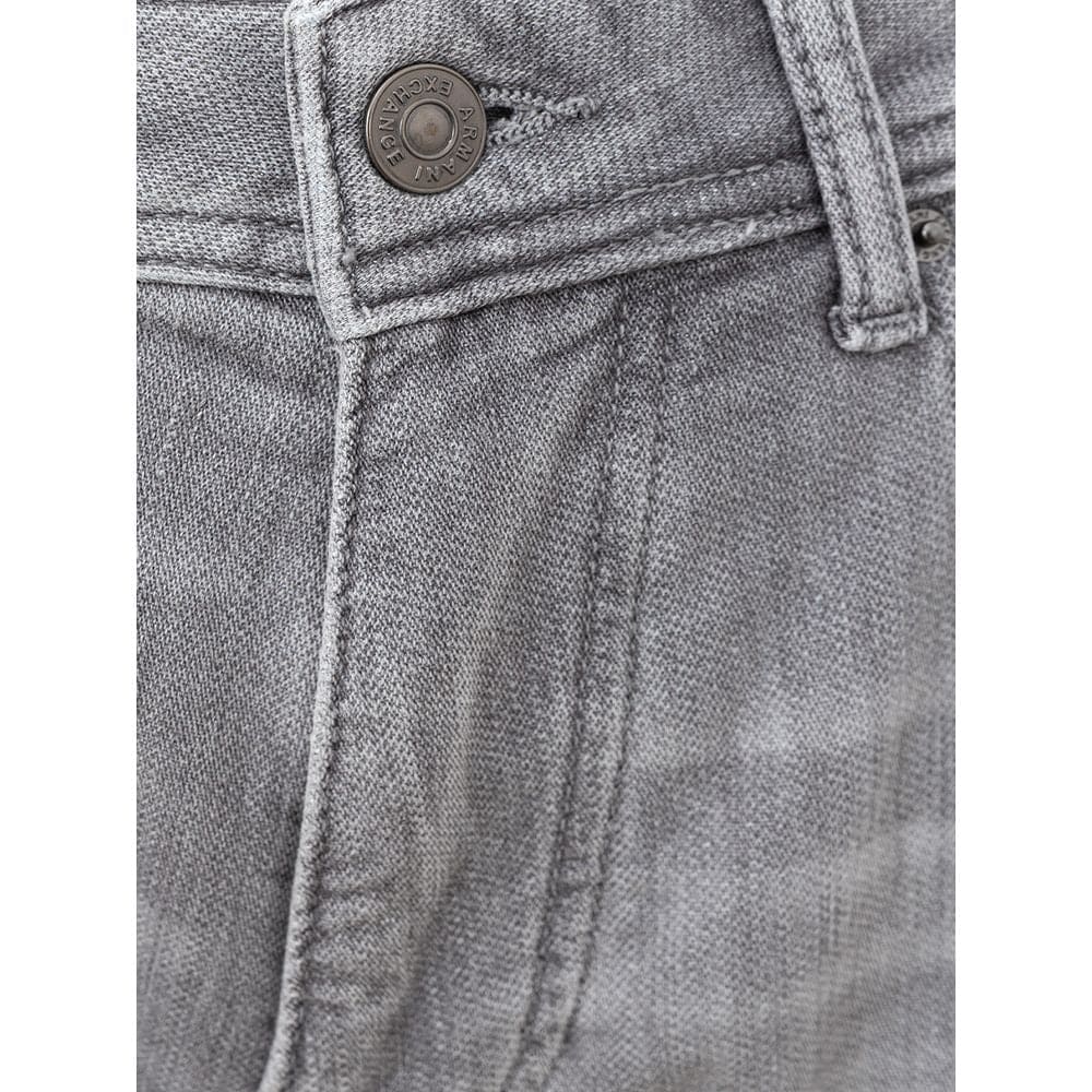 Armani Exchange - Essentiels en denim de coton gris élégant