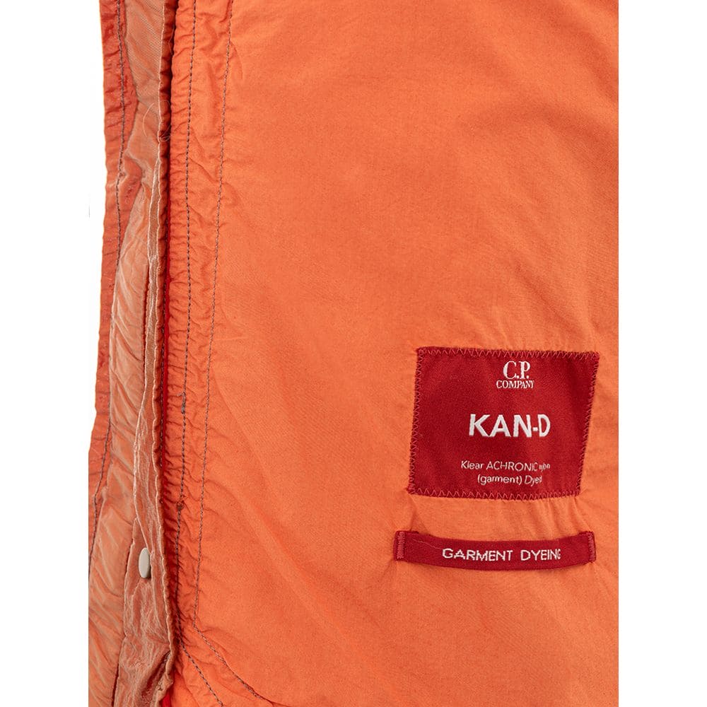 Chaqueta de poliamida de alto rendimiento de color naranja de CP Company