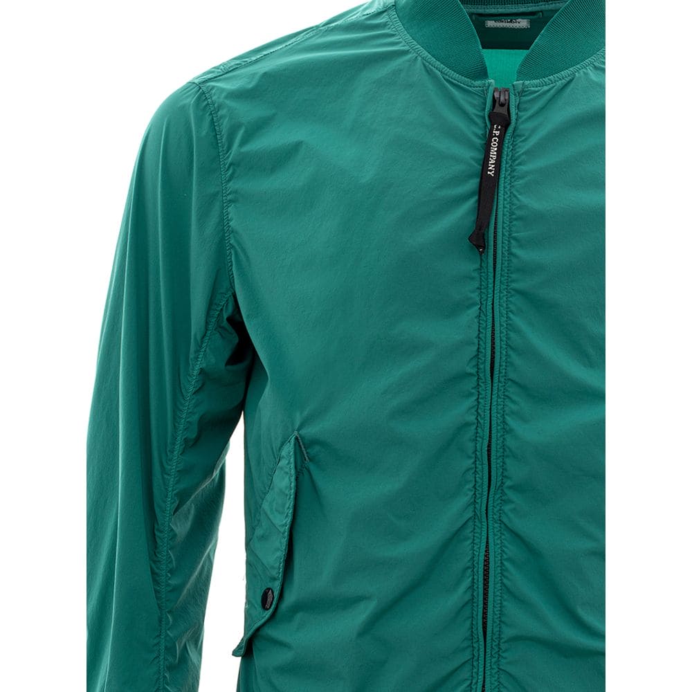 Chaqueta de poliamida verde chic para hombre de CP Company